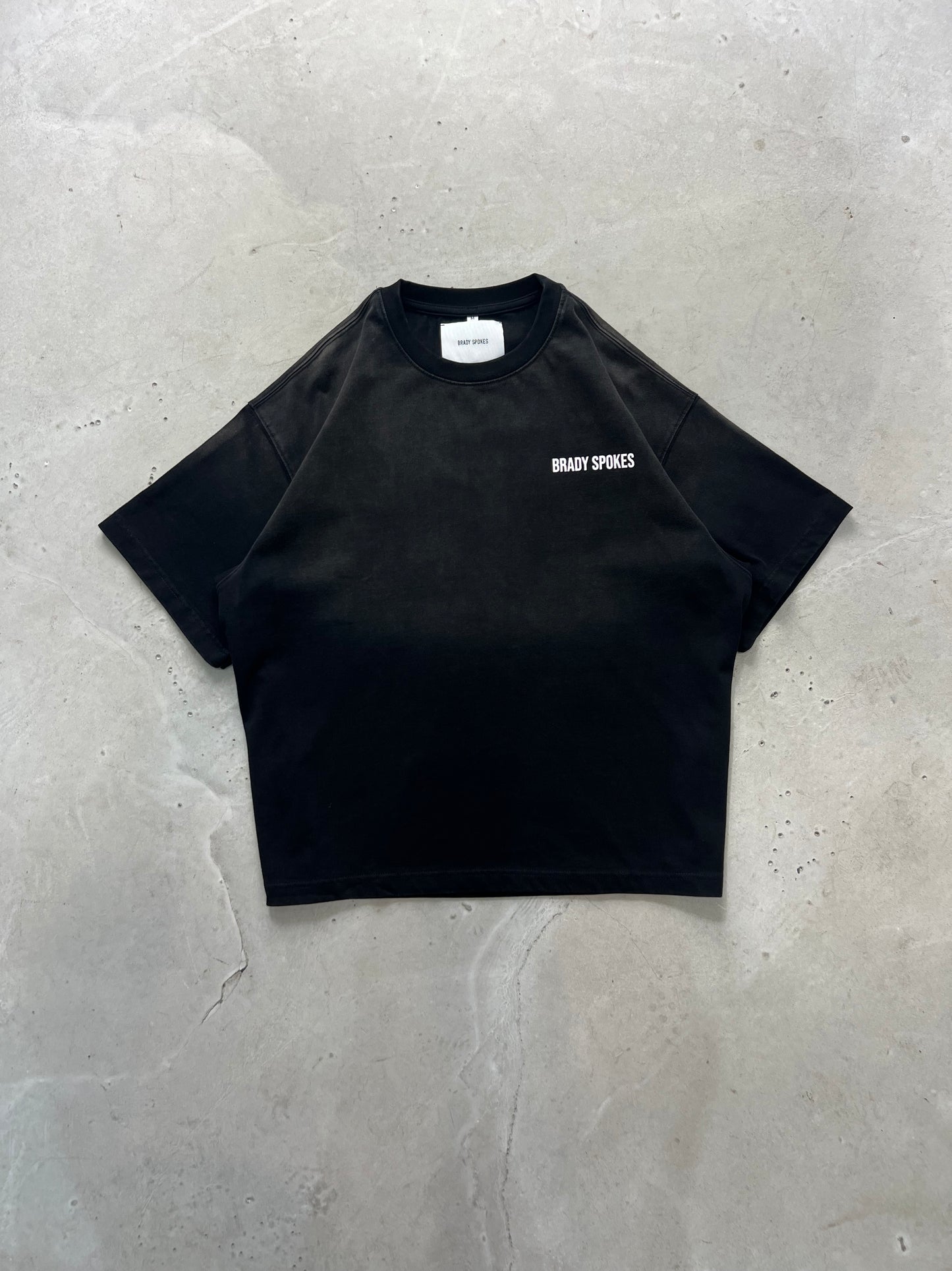 Washed Black Tough Love T-Shirt