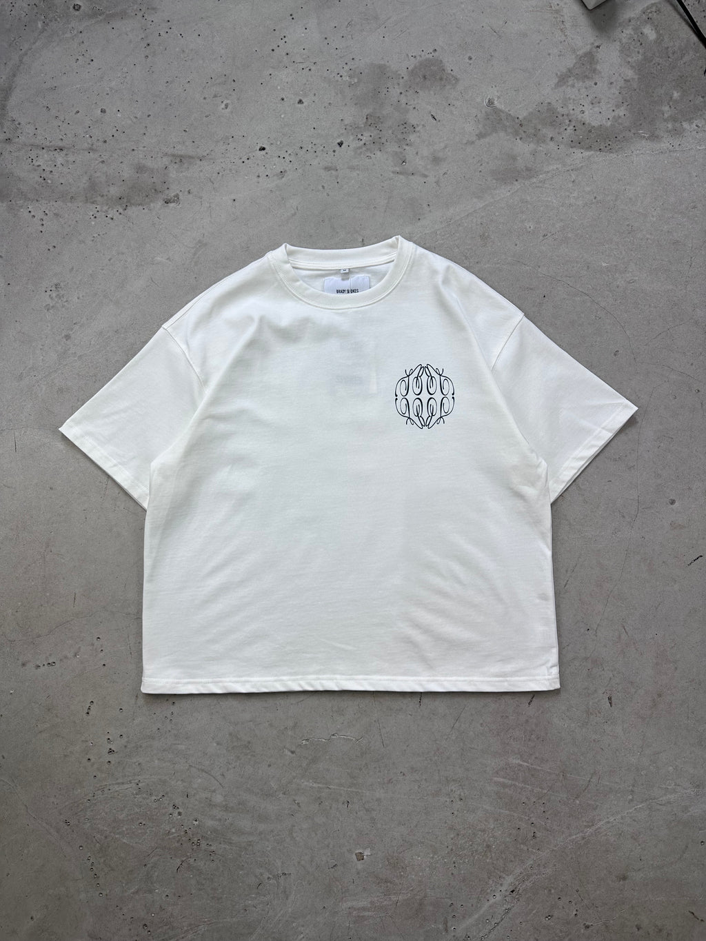 White members club T-shirt