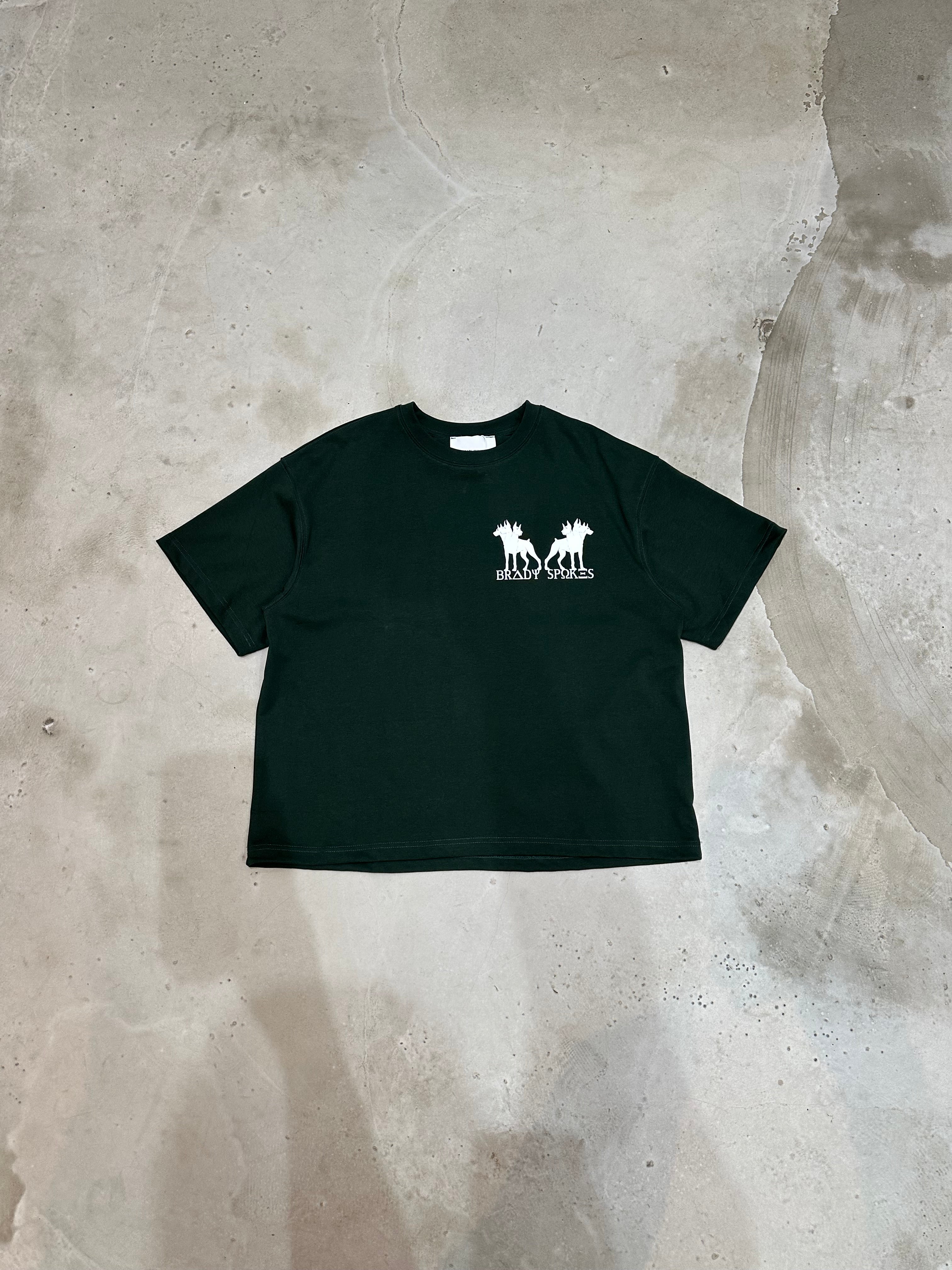 Emerald Green Cerberus Heavyweight T-Shirt
