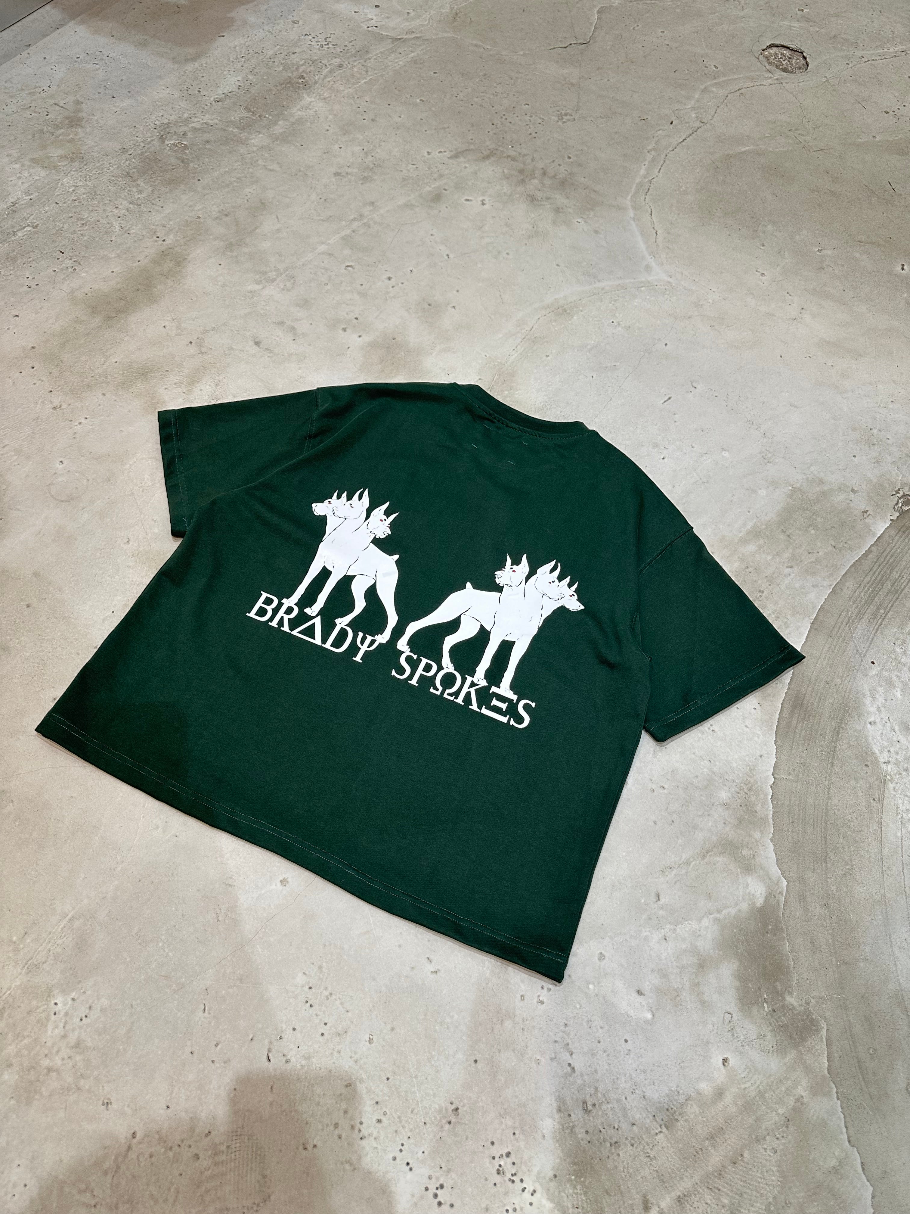Emerald Green Cerberus Heavyweight T-Shirt