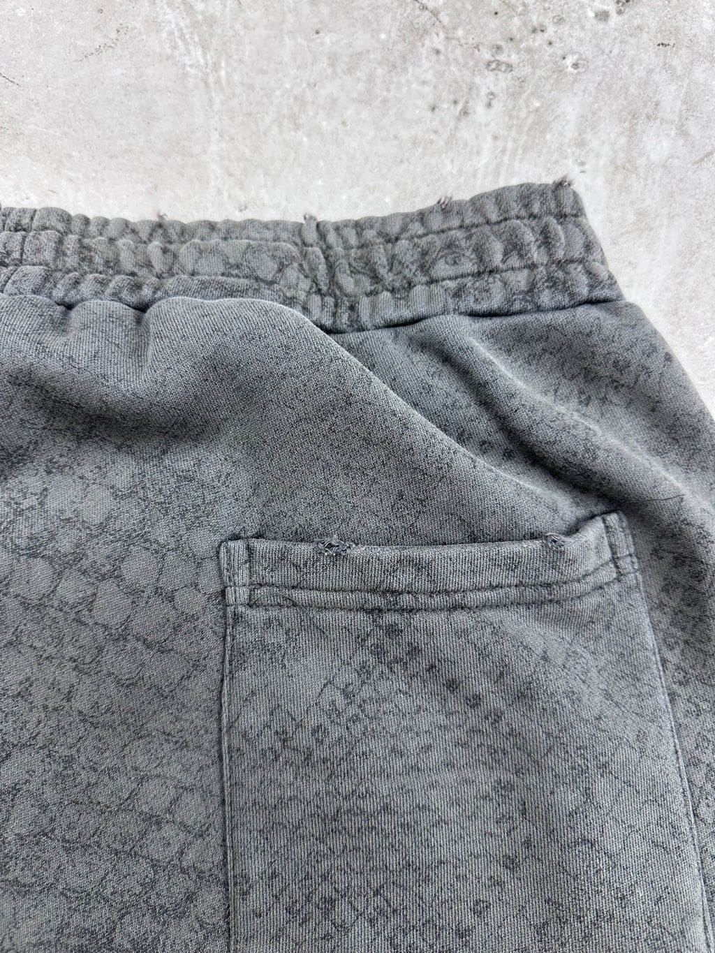 Snakeskin shorts