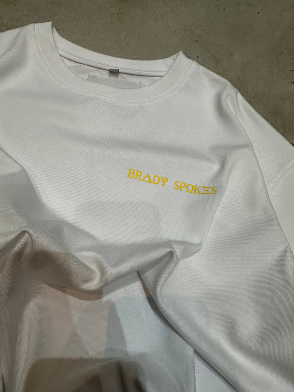 White Icarus Heavyweight T-Shirt