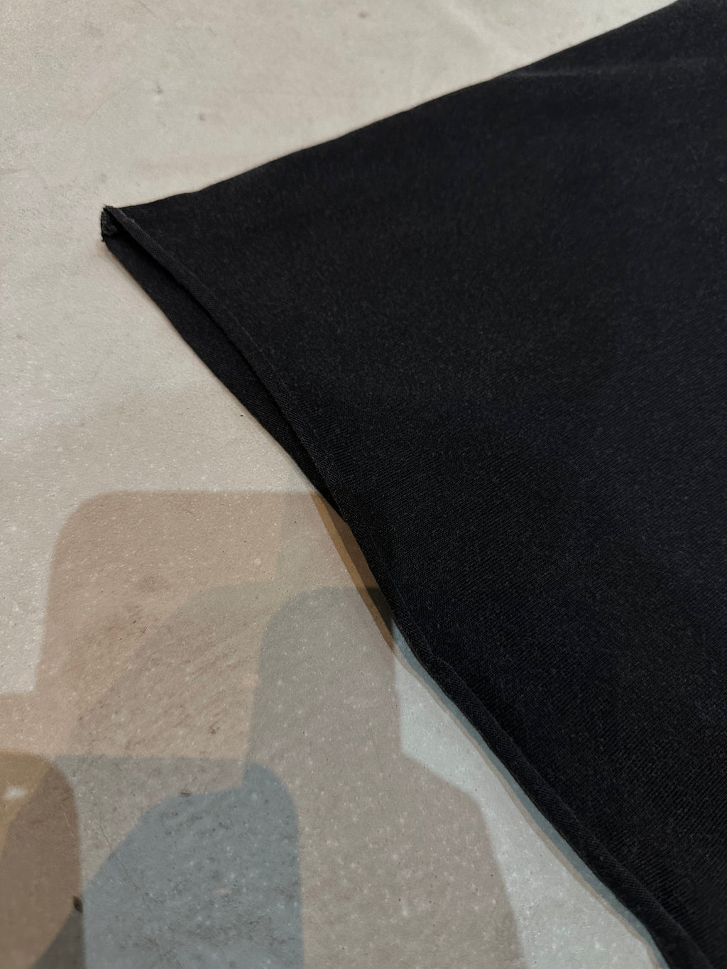 Washed Black Cross Heavyweight T-Shirt