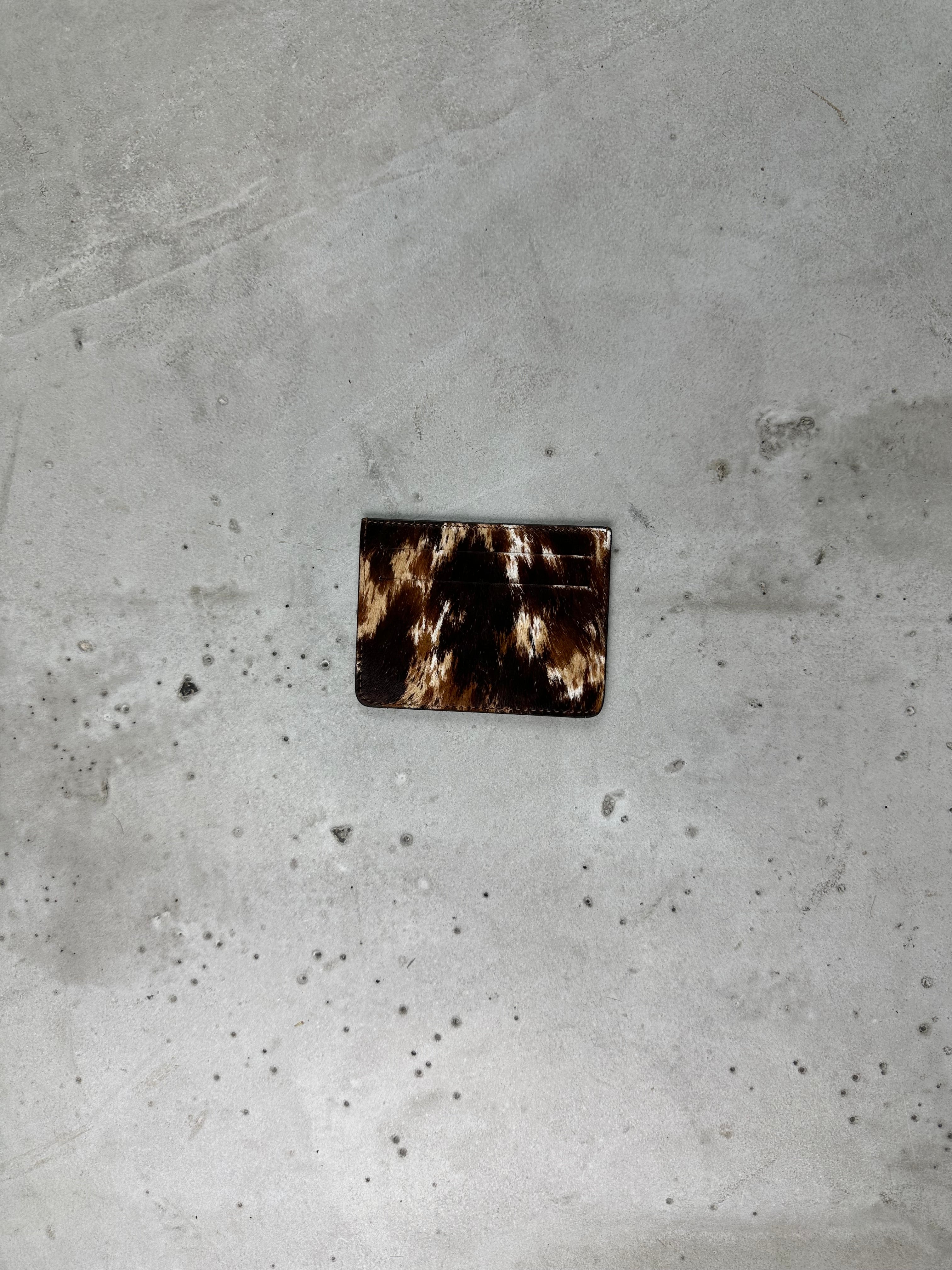Cowhide cardholder
