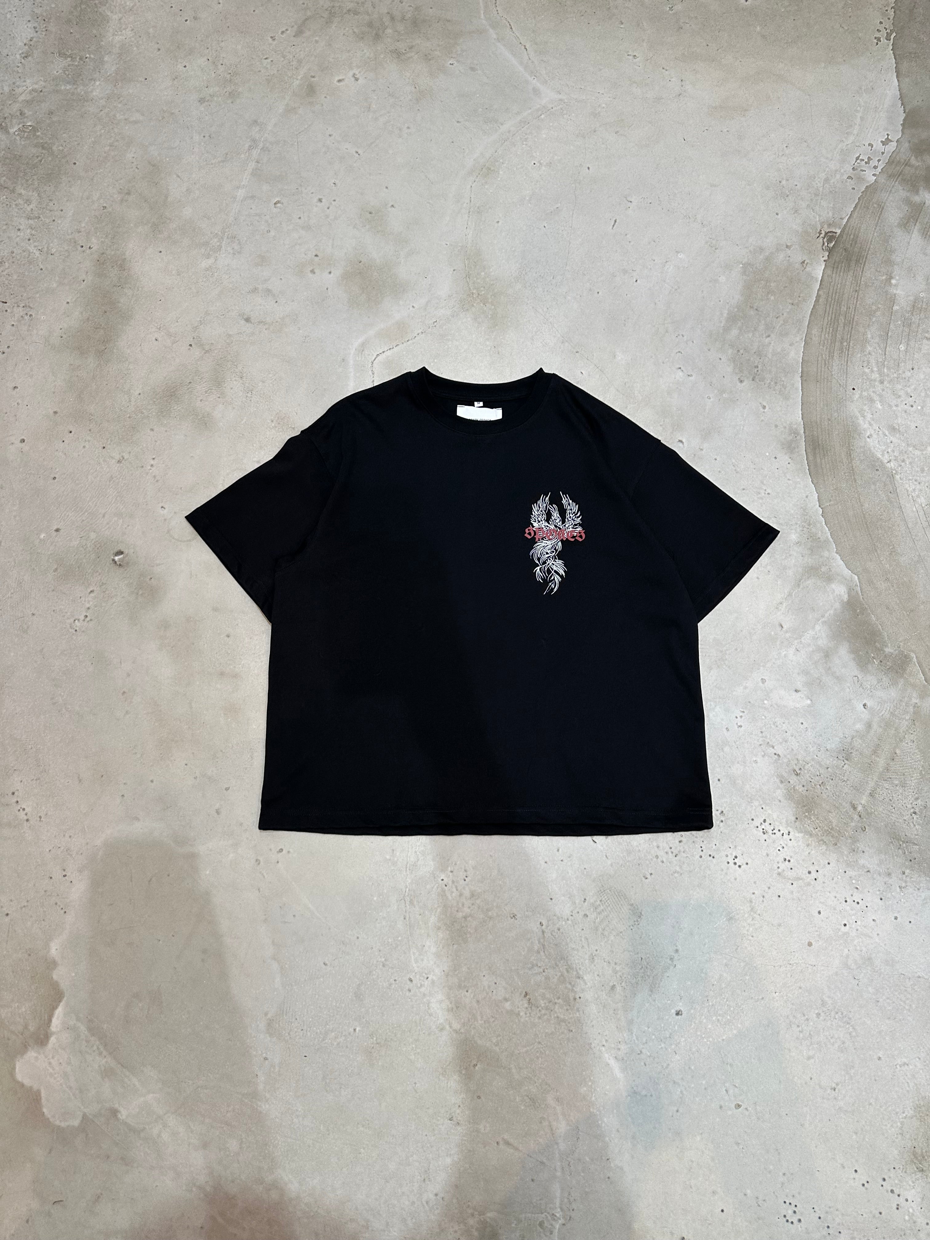 Black Phoenix Heavyweight T-Shirt