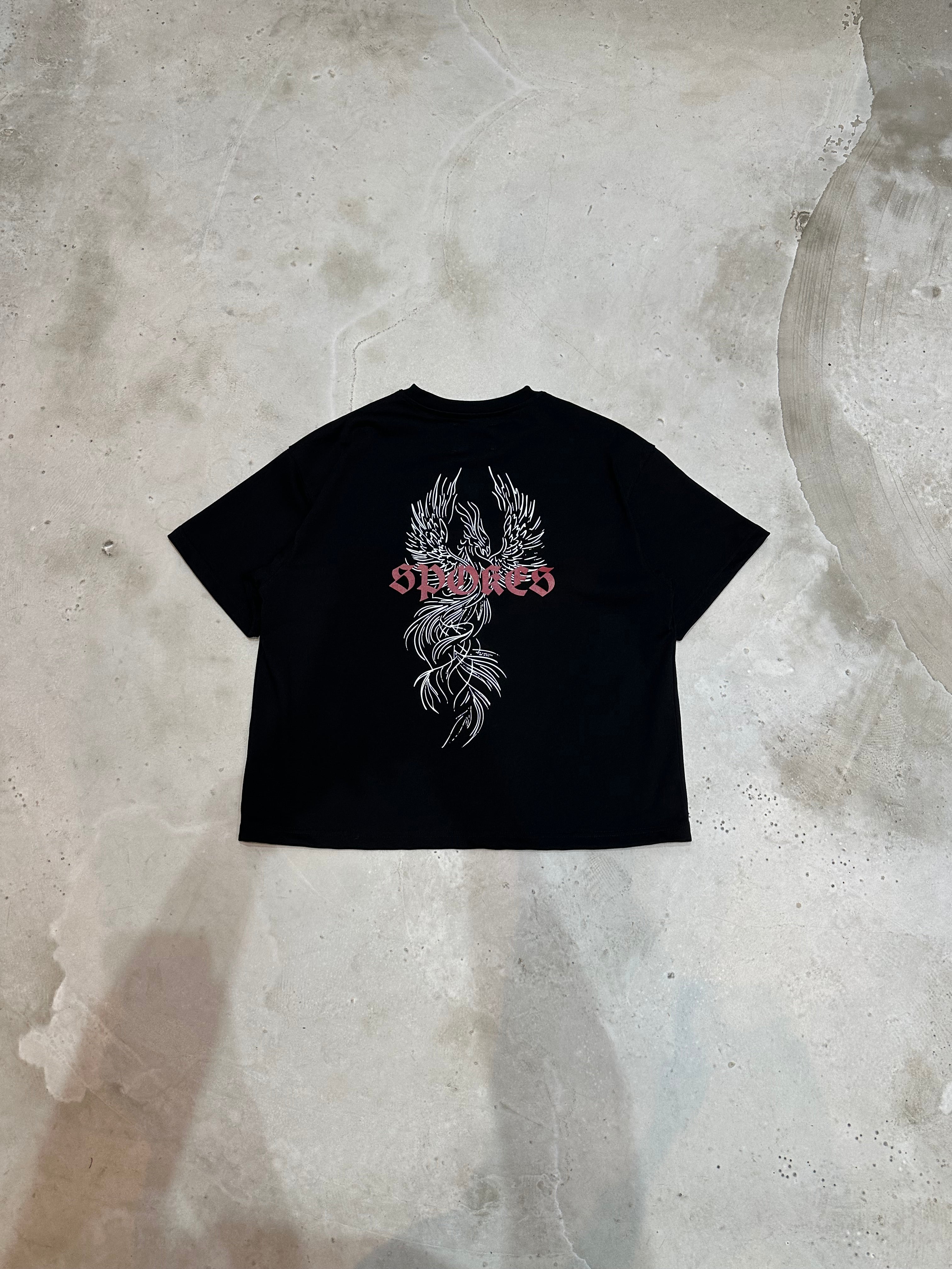 Black Phoenix Heavyweight T-Shirt