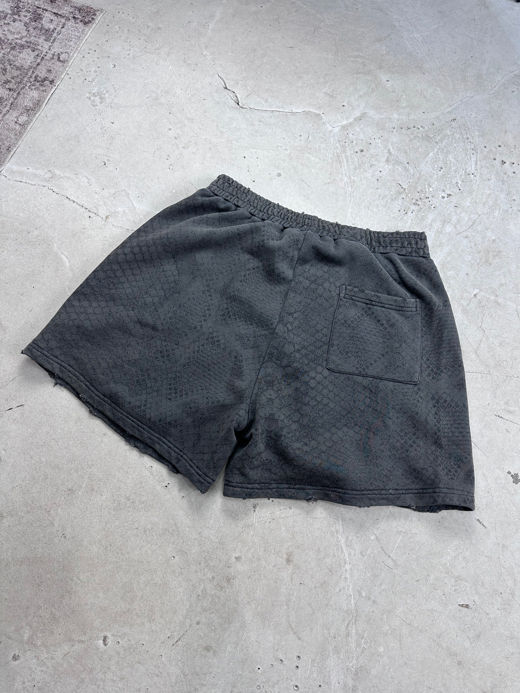 Snakeskin shorts