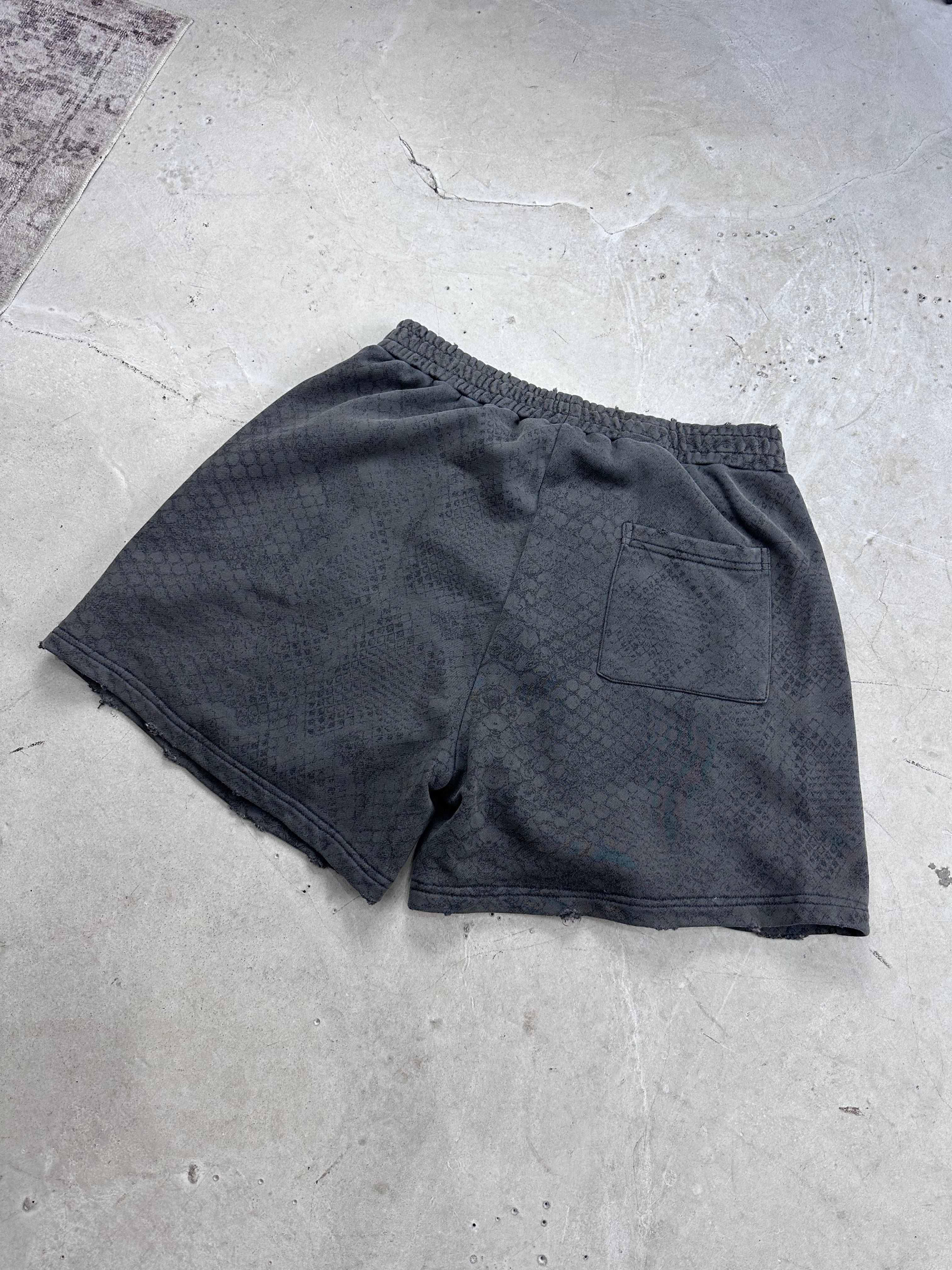Snakeskin shorts