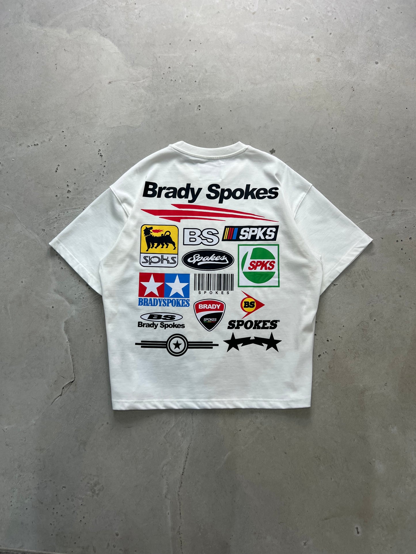 White Racer T-Shirt