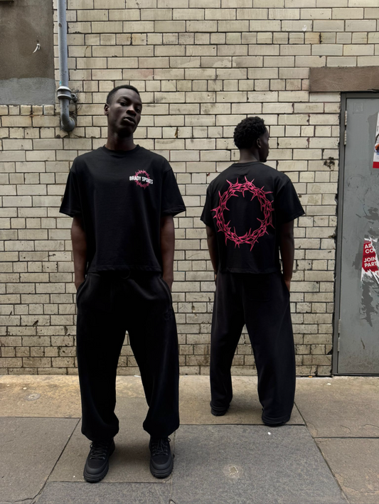 Black Crown of thorns T-shirt